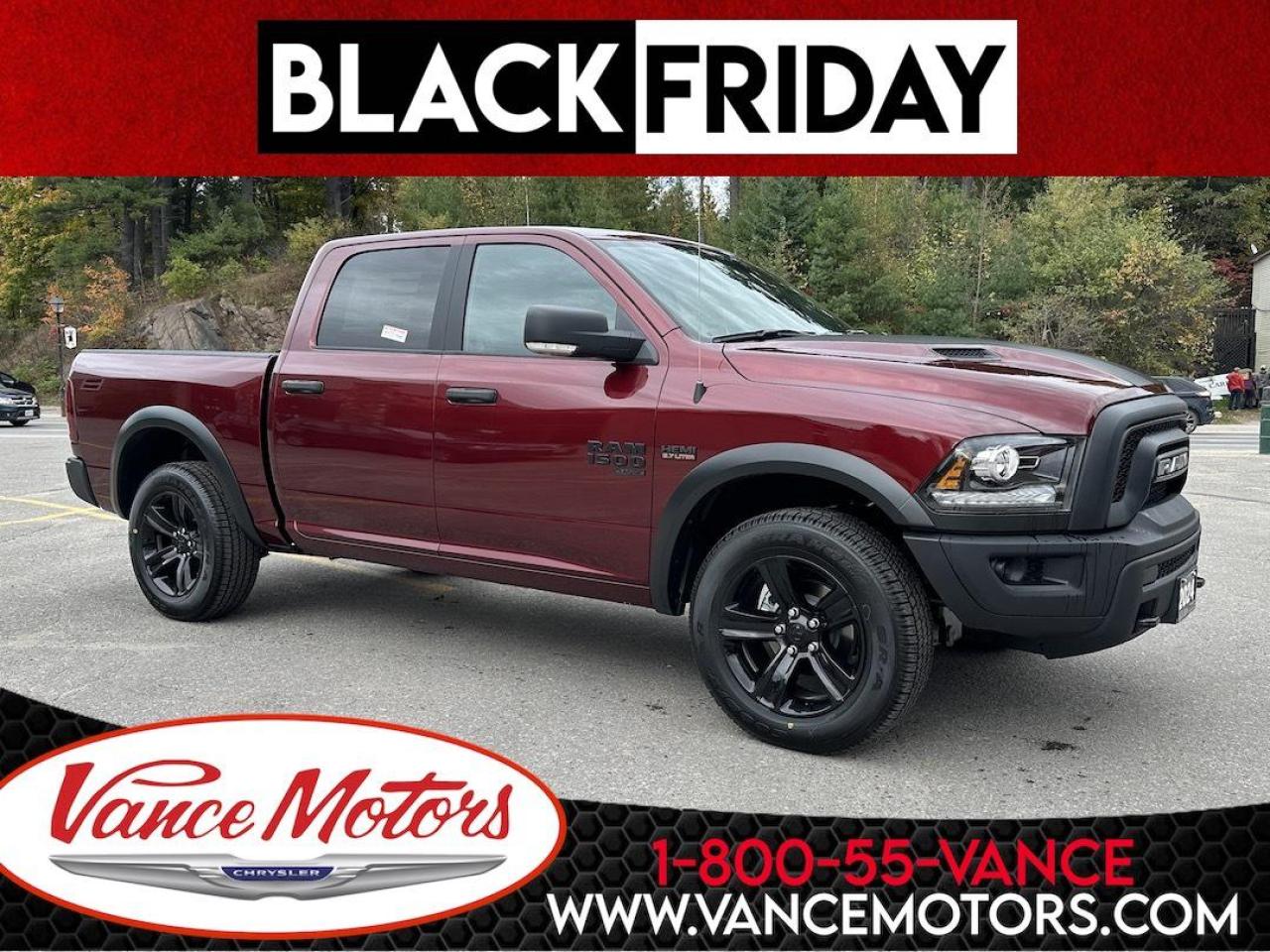 New 2024 RAM 1500 Classic Warlock 4x4 for sale in Bancroft, ON