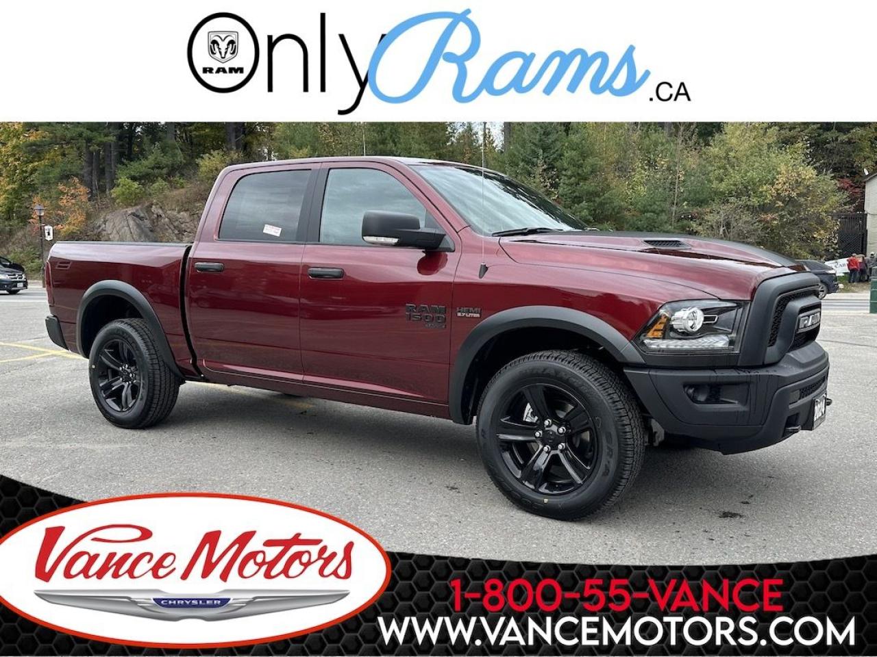 New 2024 RAM 1500 Classic Warlock 4x4 for sale in Bancroft, ON