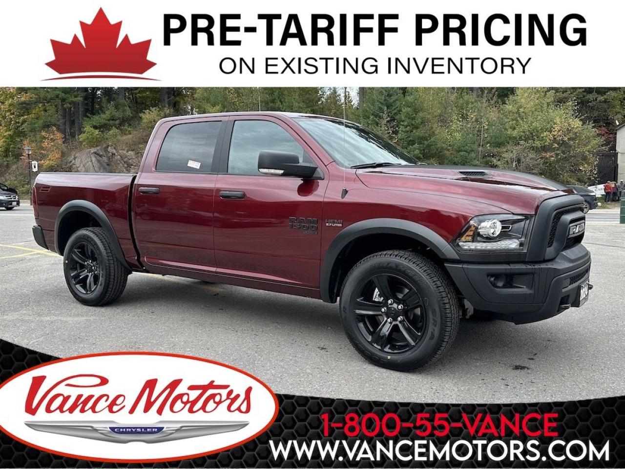 New 2024 RAM 1500 Classic Warlock 4x4 for sale in Bancroft, ON