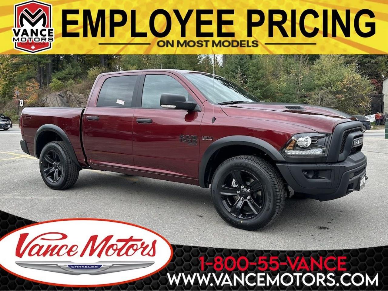 New 2024 RAM 1500 Classic Warlock 4x4 for sale in Bancroft, ON