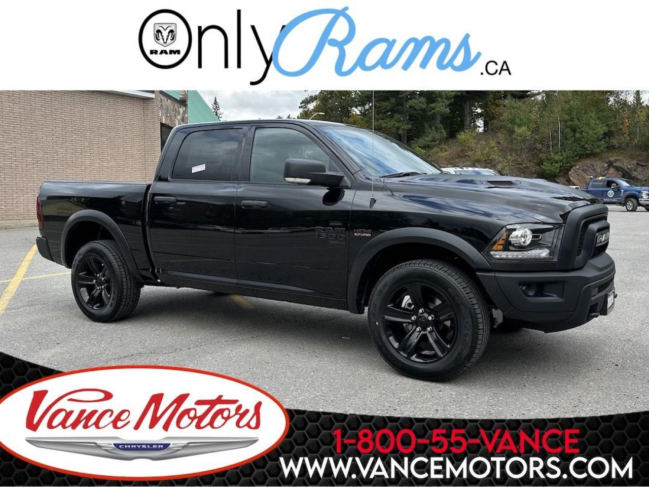 New 2024 RAM 1500 Classic Warlock 4x4 for sale in Bancroft, ON