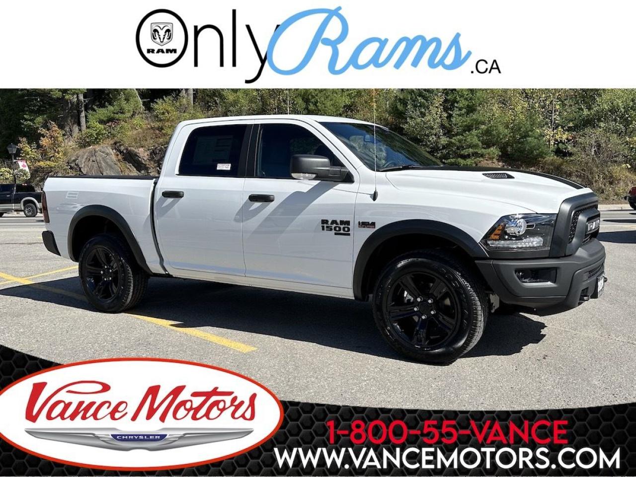 New 2024 RAM 1500 Classic Warlock 4x4 for sale in Bancroft, ON