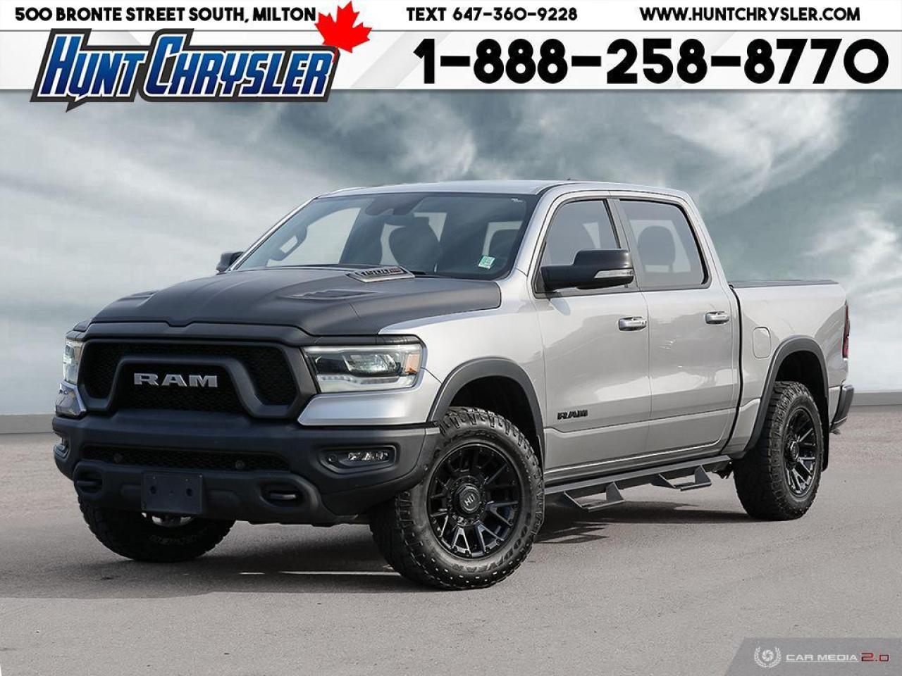 Used 2021 RAM 1500 REBEL | DIESEL | LTHR | SOUND | LEVEL 2 | STEPS!!! for sale in Milton, ON