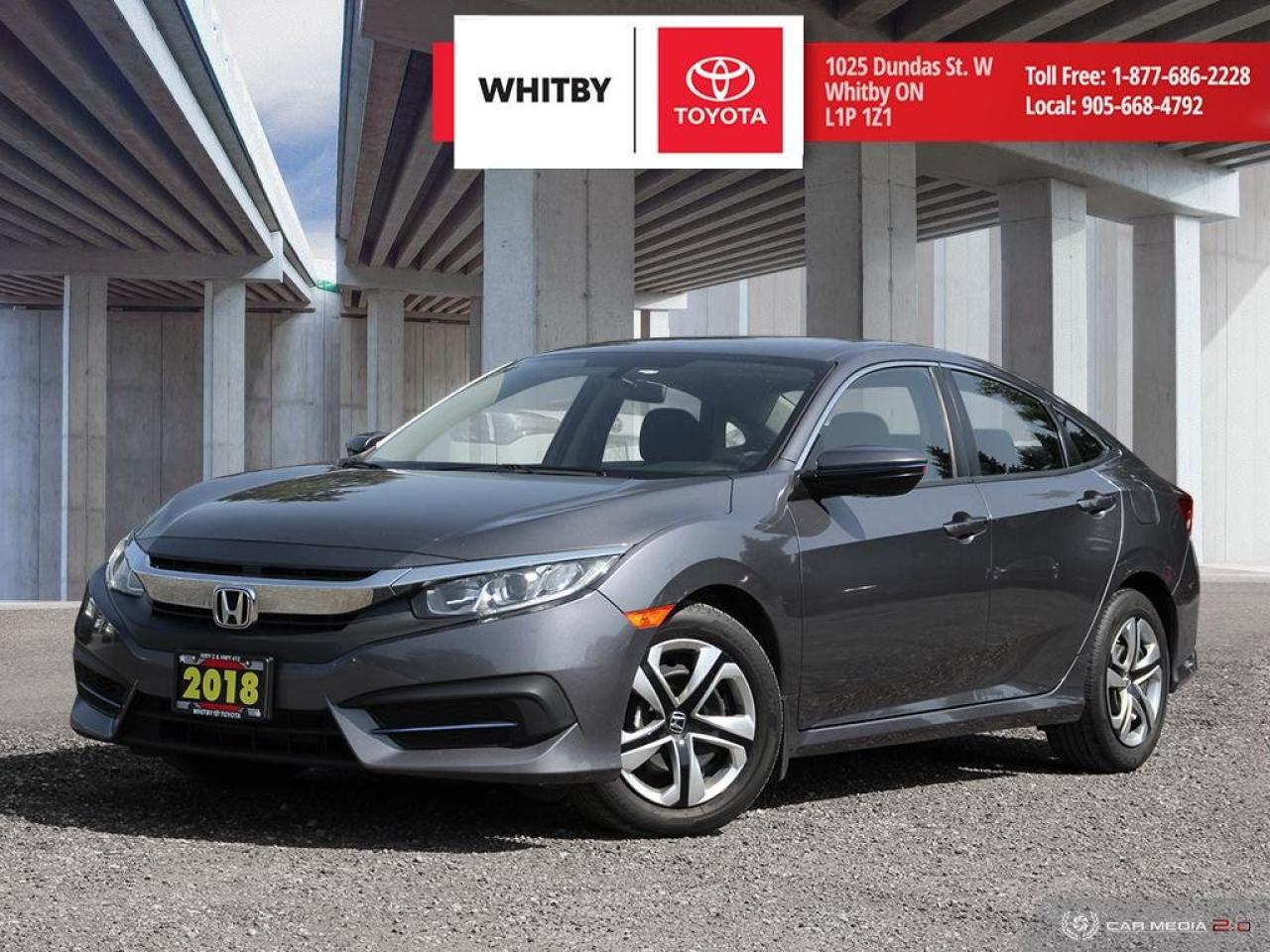 Used 2018 Honda Civic SEDAN LX for sale in Whitby, ON