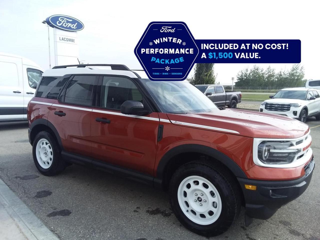 New 2024 Ford Bronco Sport Heritage for sale in Lacombe, AB