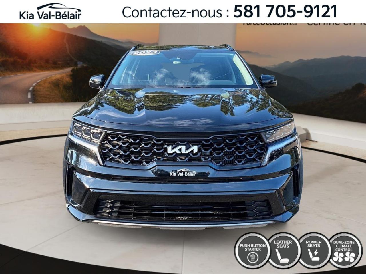 Used 2023 Kia Sorento EX *AWD *CUIR *6 PASS. *CAMERA *ANGLE MORT *BIZONE for sale in Québec, QC