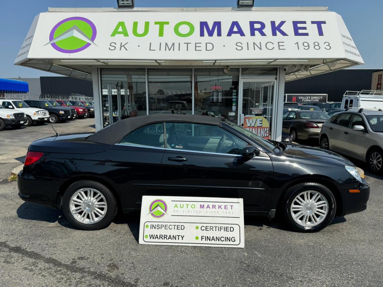 Used 2008 Chrysler Sebring CONVERTIBLE TOURING! INSPECTED W/BCAA MBRSHP & WRNTY! for sale in Langley, BC