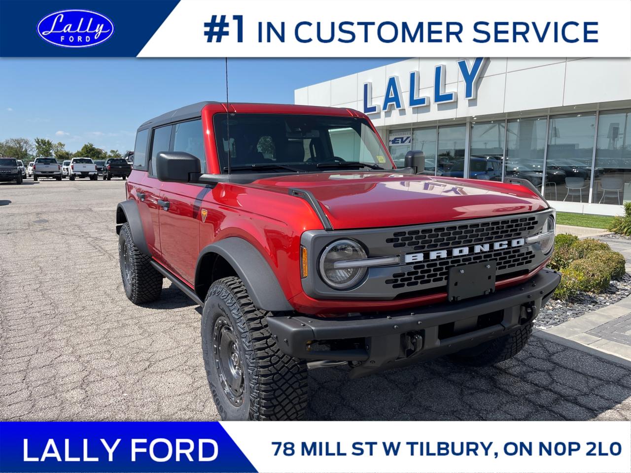 New 2024 Ford Bronco Badlands for sale in Tilbury, ON