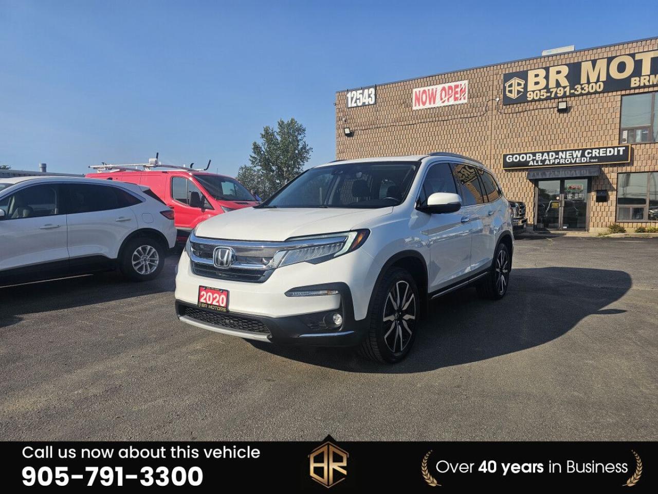 Used 2020 Honda Pilot No Accident Touring | 8 PASS for sale in Bolton, ON