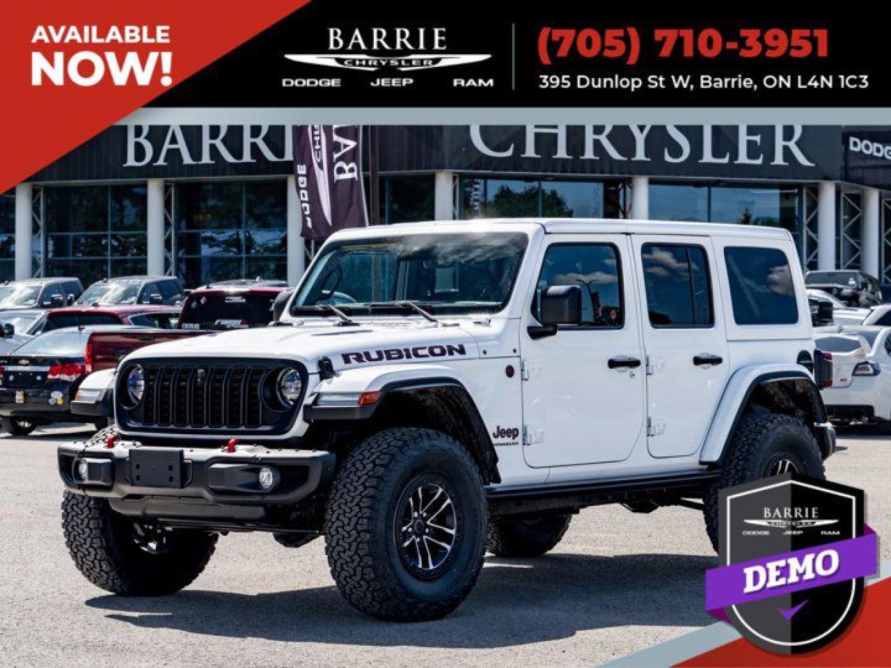 Used 2024 Jeep Wrangler Rubicon X for sale in Barrie, ON