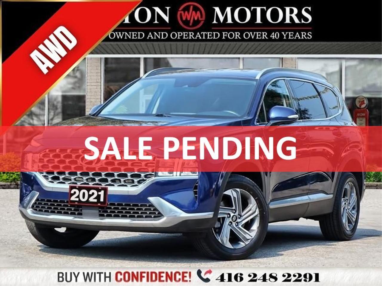 2021 Hyundai Santa Fe AWD*SEL*HEATED SEATS/WHEEL*REVCAM*POWER GROUP!!!