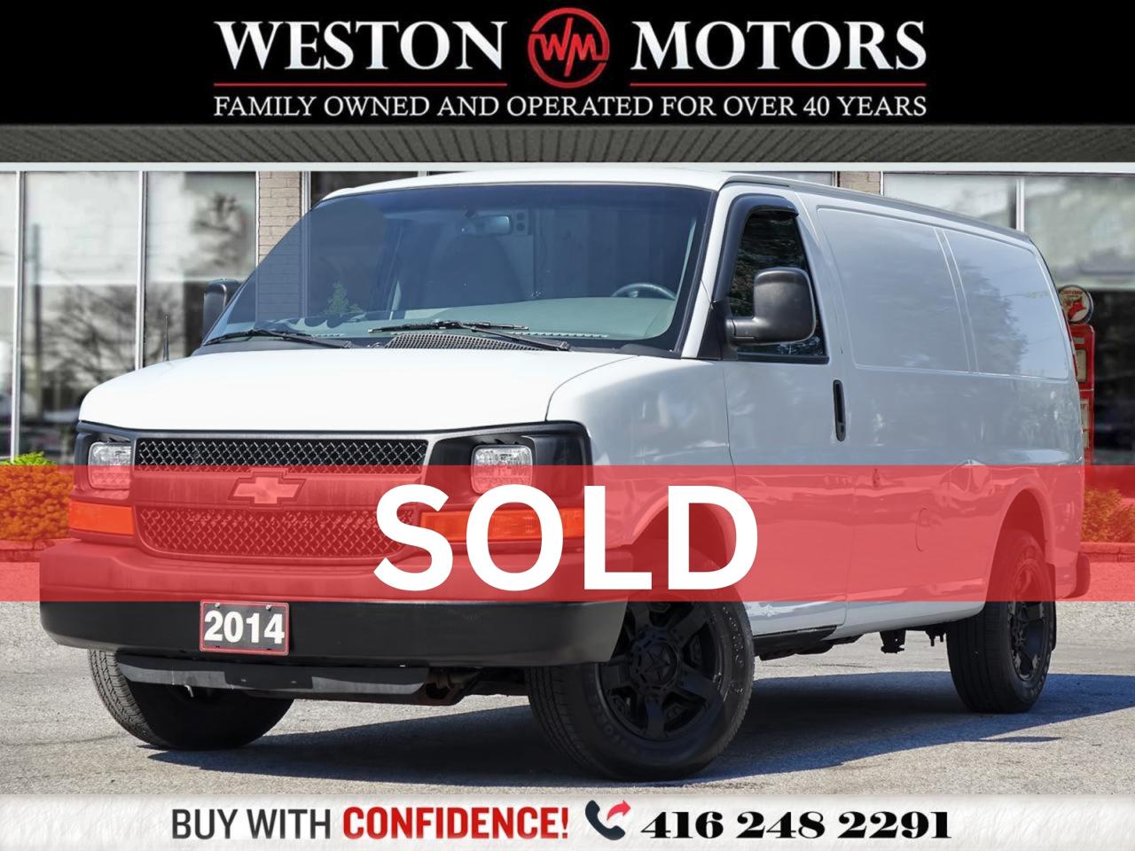 Used 2014 Chevrolet Express Cargo Van REVCAM*SHELVING*POWER WINDOW/LOCK*4.8L!!! for sale in Toronto, ON