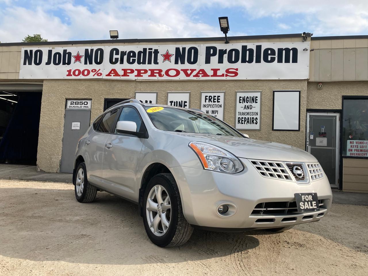 <p><span style=text-decoration: underline;><em><strong>Dealer #4660</strong></em></span></p><p><em><strong>Fresh Safety</strong></em></p><p>Looking for a reliable and stylish crossover SUV? Check out this 2008 Nissan Rogue SL AWD! With its sleek design and dependable performance, this Rogue is perfect for both city driving and weekend adventures.</p><p><strong>Key Features:</strong></p><ul><li><strong>All-Wheel Drive (AWD):</strong> Provides enhanced traction and control in various driving conditions, ensuring a smooth and safe ride year-round.</li><li><strong>Aftermarket Entertainment Unit:</strong> Enjoy upgraded technology with a high-quality entertainment system. Features include a touch-screen display, Bluetooth connectivity, and enhanced audio for a superior driving experience.</li><li><strong>Comfortable Interior:</strong> Spacious cabin with supportive seating, high-quality materials, and ample legroom for all passengers.</li><li><strong>Automatic Transmission:</strong> Smooth shifting for a hassle-free driving experience.</li><li><strong>Power Accessories:</strong> Includes power windows, locks, and mirrors for convenience.</li><li><strong>Cruise Control:</strong> For relaxed highway driving and long road trips.</li><li><strong>Cargo Space:</strong> Generous trunk space for all your gear, with rear seats that fold down for added versatility.</li></ul><p>This 2008 Nissan Rogue SL AWD has been well-maintained and is in excellent condition, both inside and out. It’s a great choice for anyone looking for a dependable vehicle with modern features.</p><p>Contact us now @ </p><p><span style=text-decoration: underline;><strong>Office # (204) 255-1297 </strong></span></p><p>Toll Free # 1-866-439-2295 </p><p>Direct Sales # (204) 881-5932 </p><p>Email: sales@winnipegcarguy.ca </p><p><strong>Address:</strong> <span style=text-decoration: underline;><em>2850 Dugald Road.</em></span></p><p><strong>   Hours:</strong> <em>10AM -6PM Monday to Friday</em></p><p><em>               10-5 on Saturdays!</em></p>