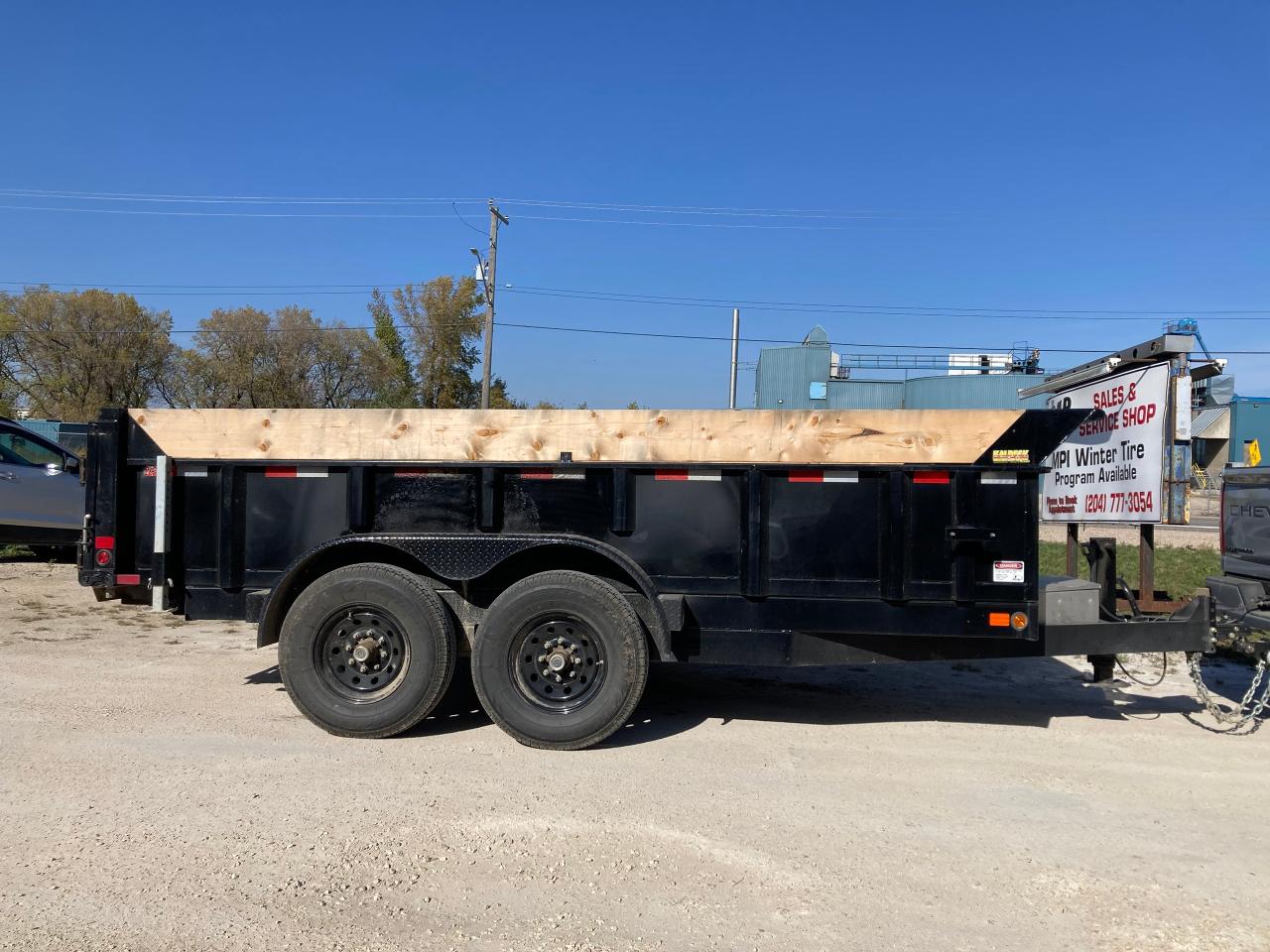 Used 2023 CANADA DUMP TRAILER Utility Black for sale in Winnipeg, MB