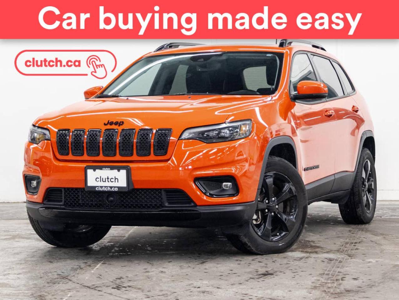 Used 2021 Jeep Cherokee Altitude 4WD w/ Uconnect 4C, Nav, Apple CarPlay & Android Auto for sale in Toronto, ON