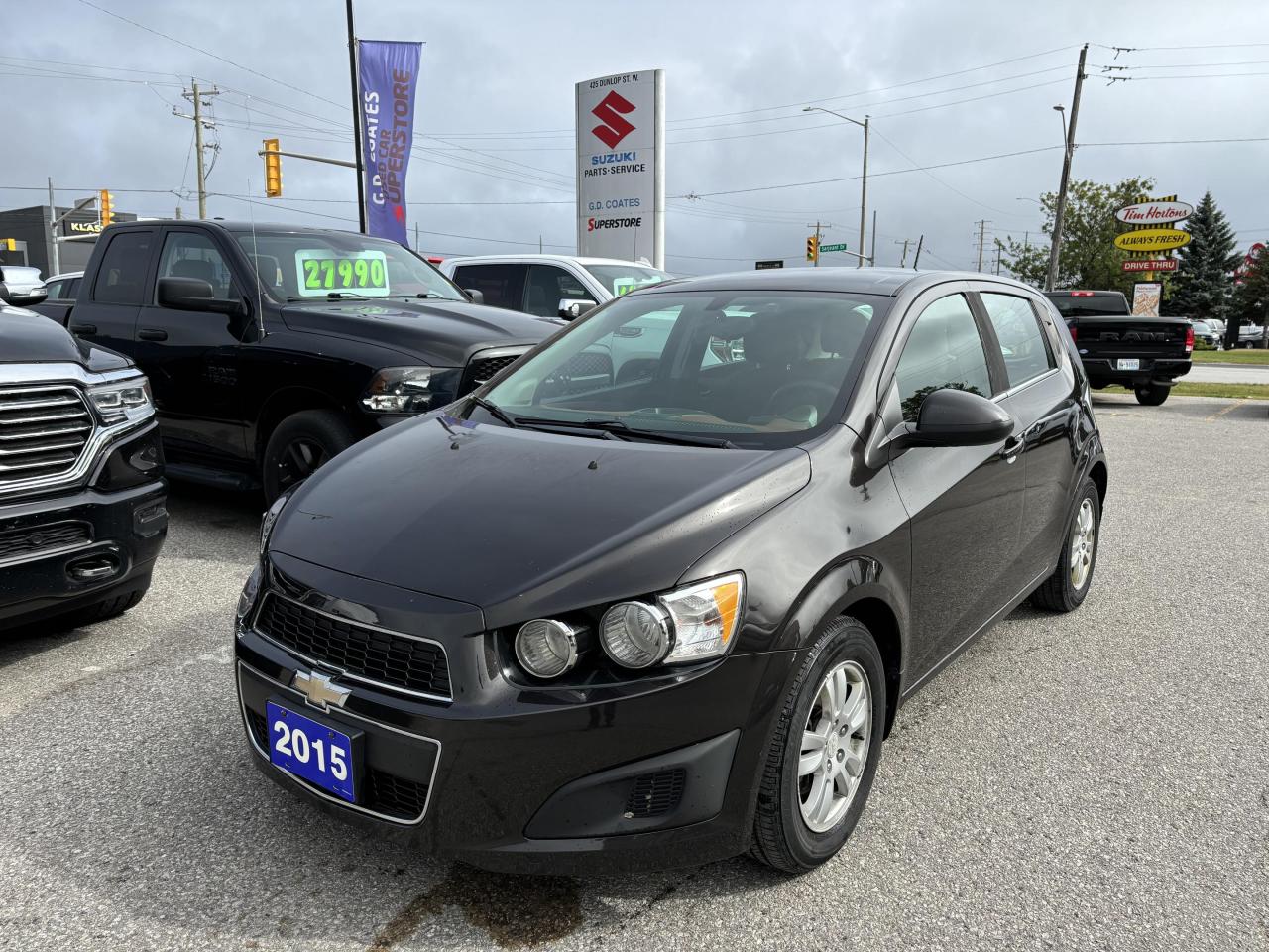 Used 2015 Chevrolet Sonic LT ~Bluetooth ~Backup Camera ~Alloy Wheels ~A/C for sale in Barrie, ON