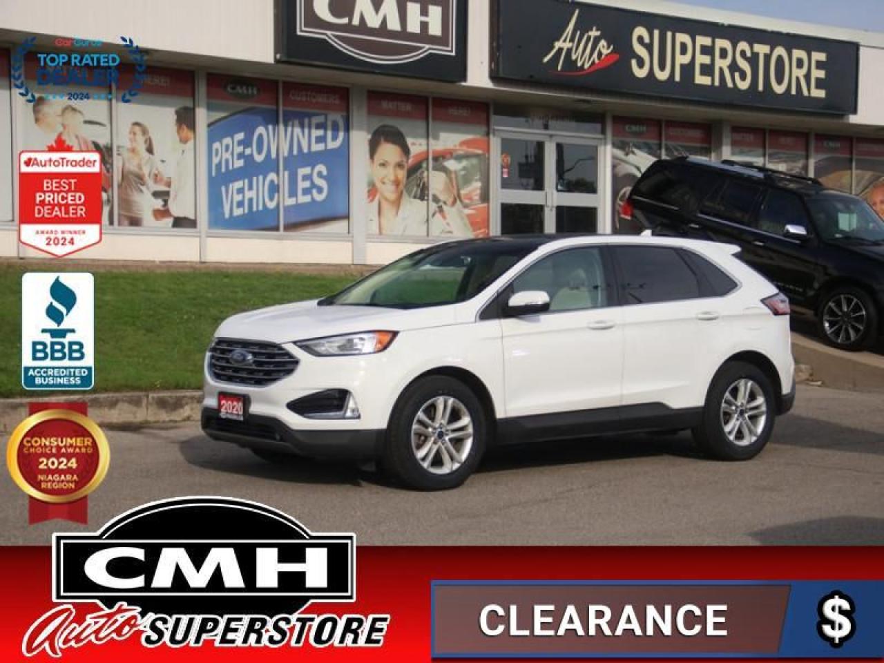 Used 2020 Ford Edge SEL  **PANORAMIC SUNROOF** for sale in St. Catharines, ON