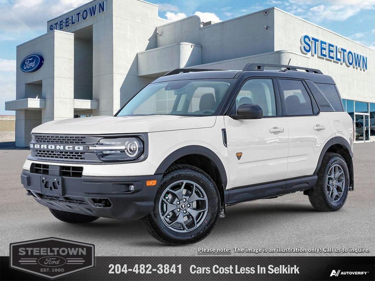 New 2024 Ford Bronco Sport Badlands  -  Heated Seats for sale in Selkirk, MB