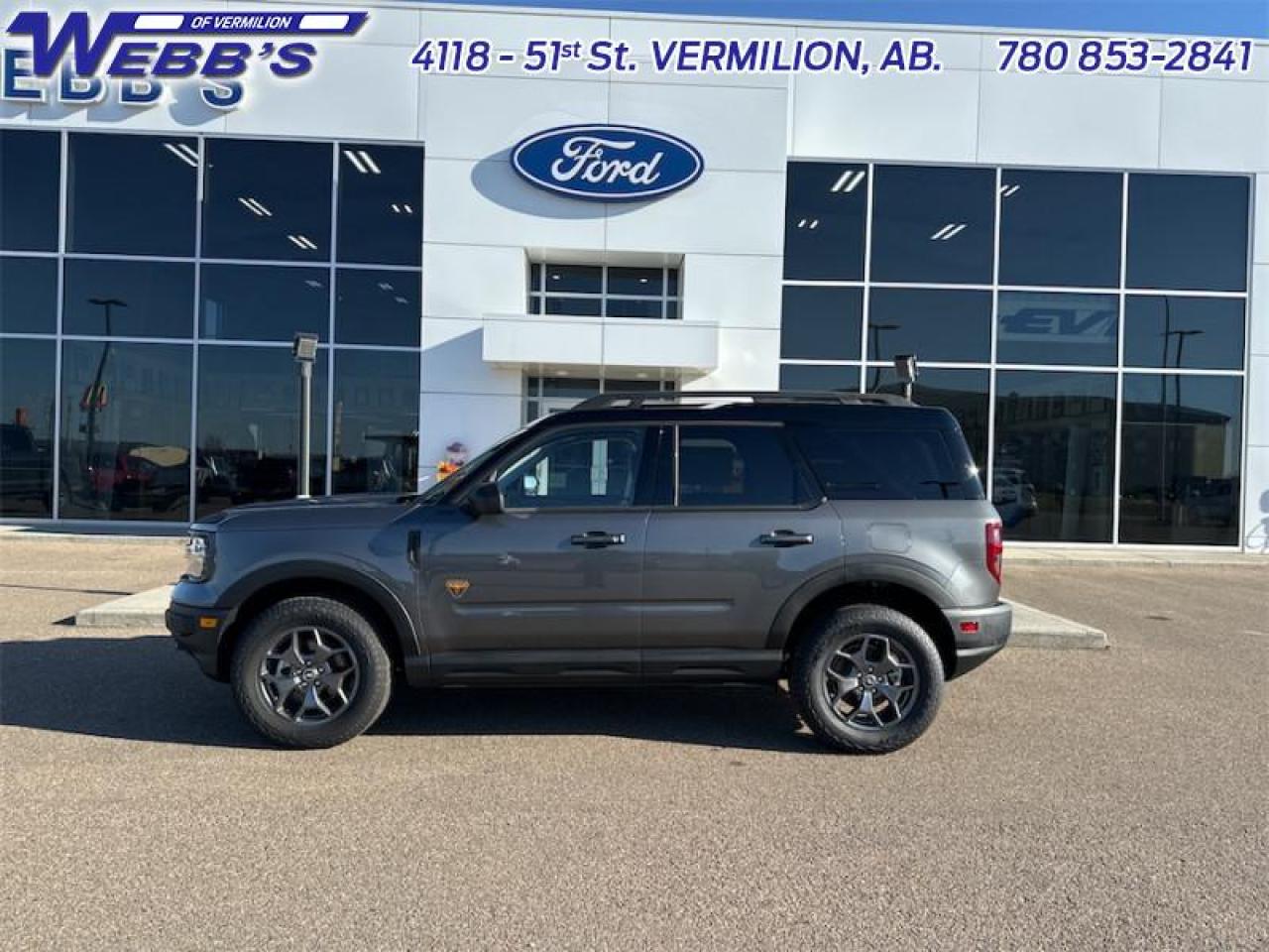 New 2024 Ford Bronco Sport BADLANDS for sale in Vermilion, AB