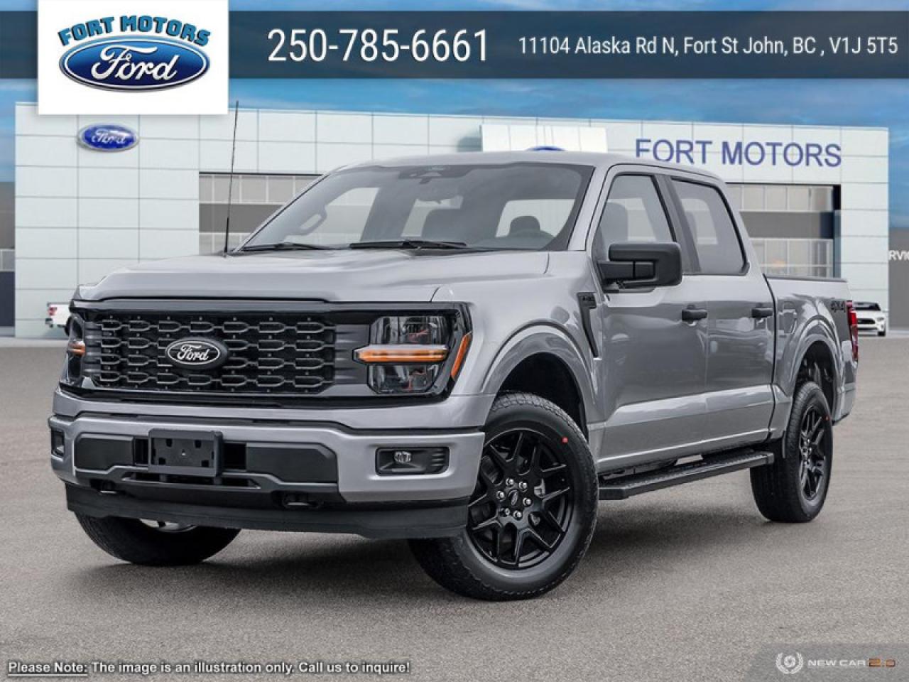 New 2024 Ford F-150 STX for sale in Fort St John, BC