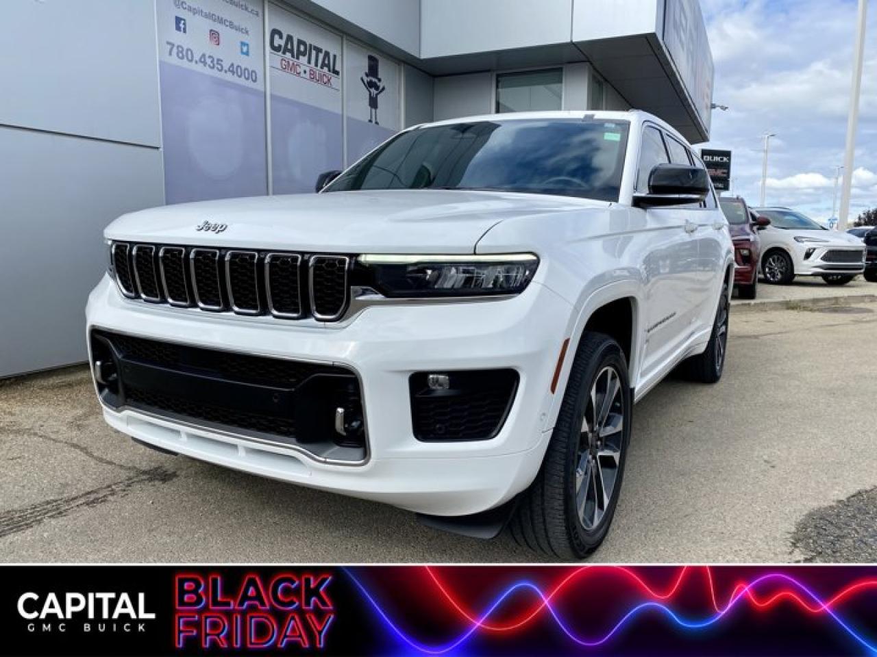 Used 2021 Jeep Grand Cherokee L Overland * 7 PASSENGER * 5.7L HEMI * ADAPTIVE CRUISE * for sale in Edmonton, AB