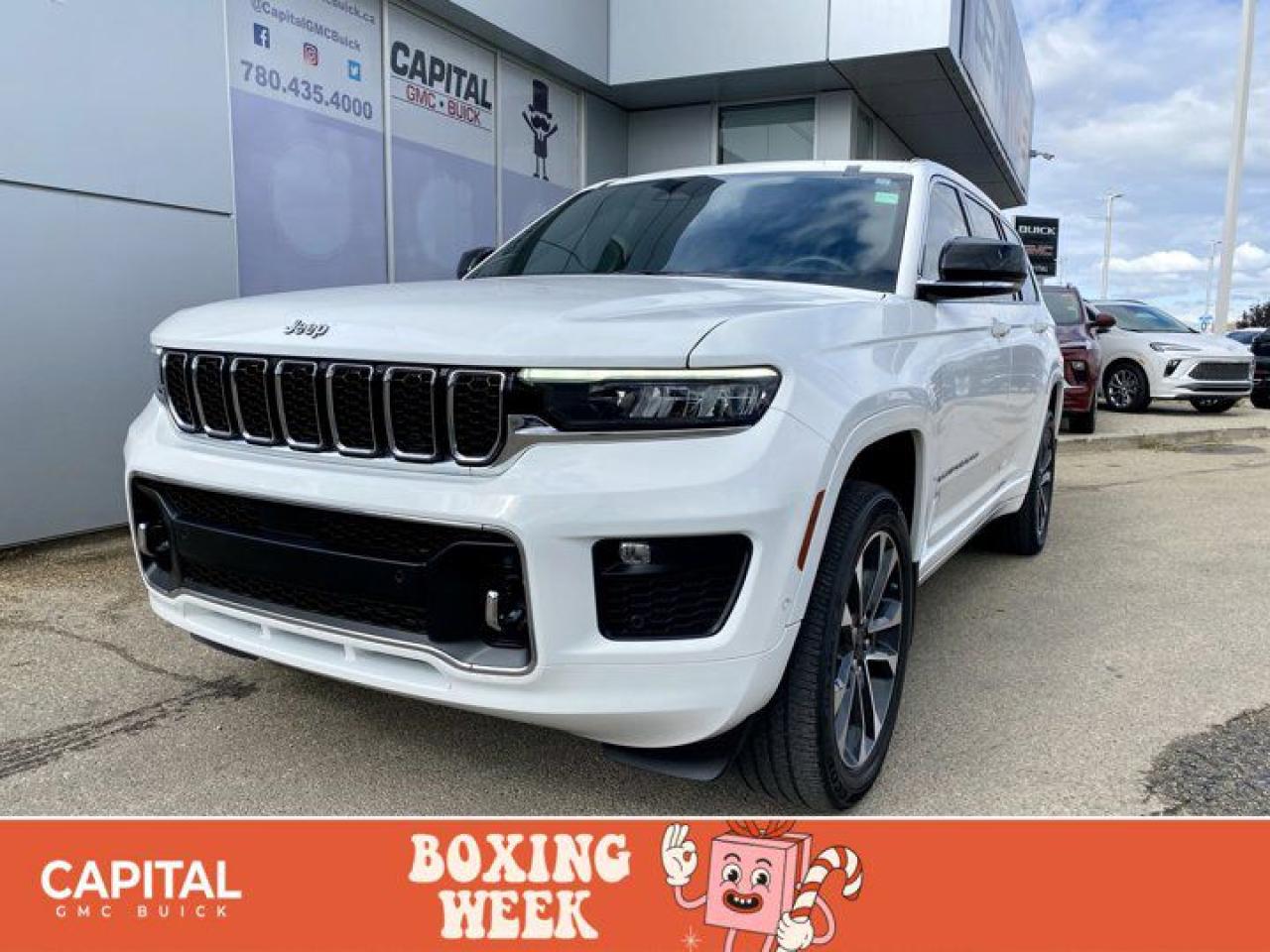 Used 2021 Jeep Grand Cherokee L Overland * 7 PASSENGER * 5.7L HEMI * ADAPTIVE CRUISE * for sale in Edmonton, AB