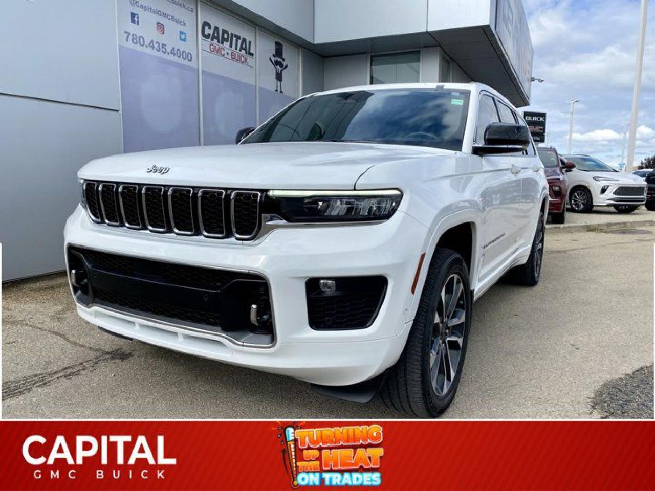 Used 2021 Jeep Grand Cherokee L Overland * 7 PASSENGER * 5.7L HEMI * ADAPTIVE CRUISE * for sale in Edmonton, AB