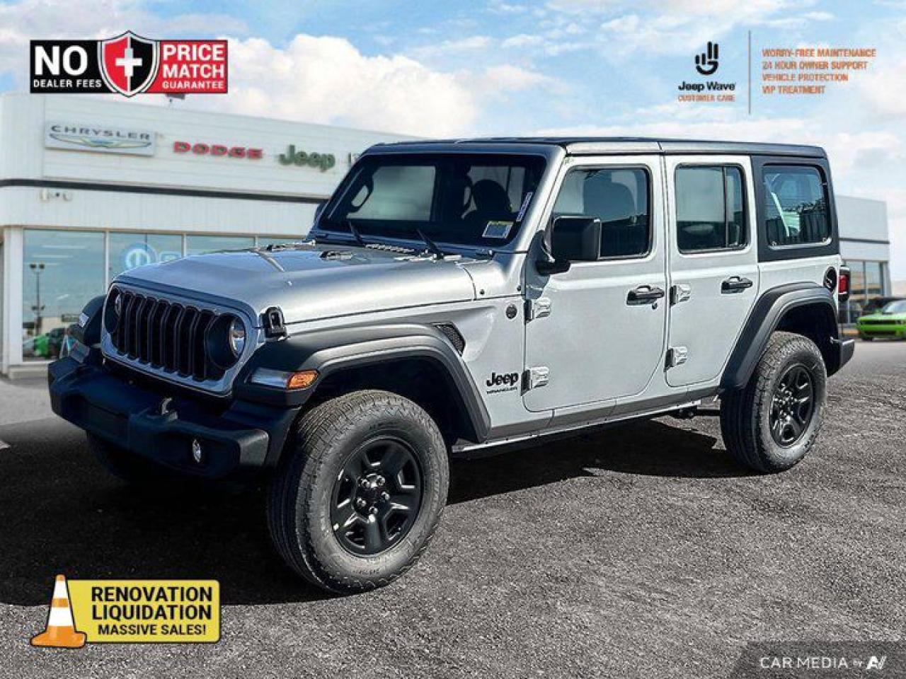 New 2024 Jeep Wrangler SPORT for sale in Saskatoon, SK