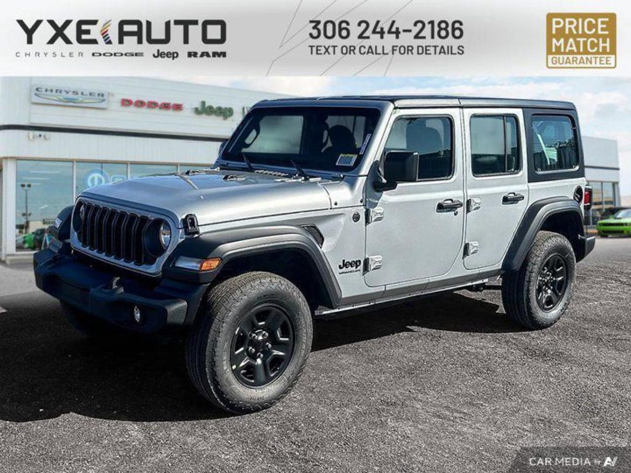 New 2024 Jeep Wrangler SPORT for sale in Saskatoon, SK