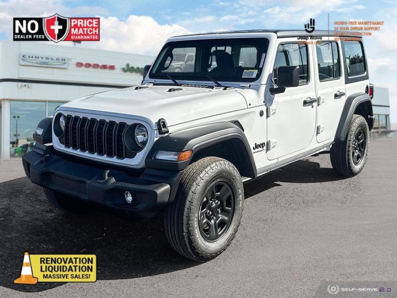 New 2024 Jeep Wrangler SPORT for sale in Saskatoon, SK