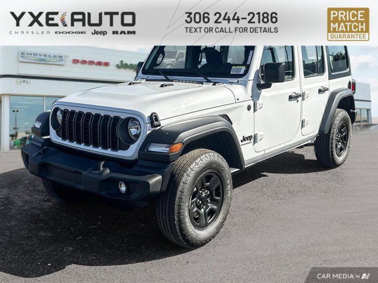New 2024 Jeep Wrangler SPORT for sale in Saskatoon, SK