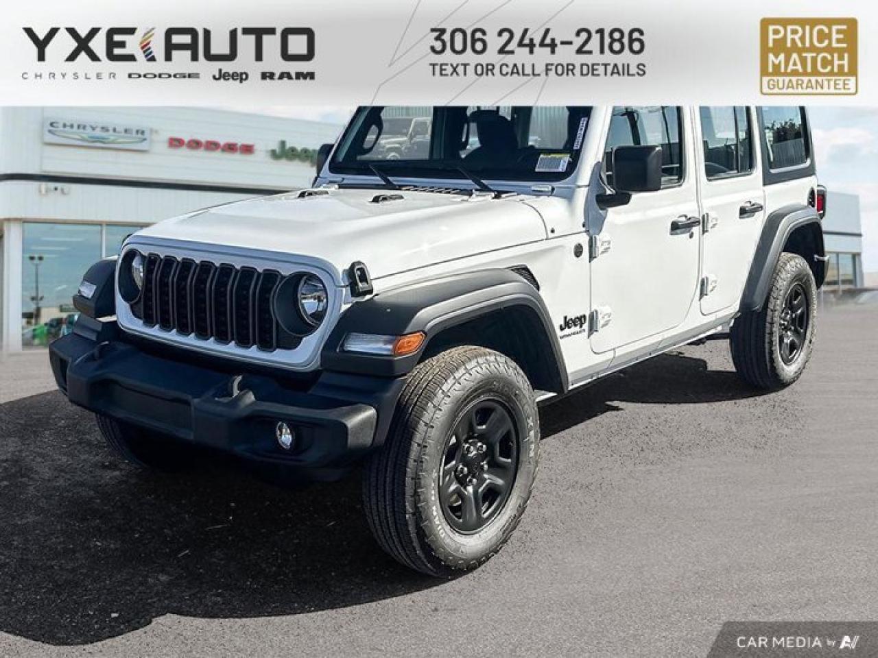 New 2024 Jeep Wrangler SPORT for sale in Saskatoon, SK