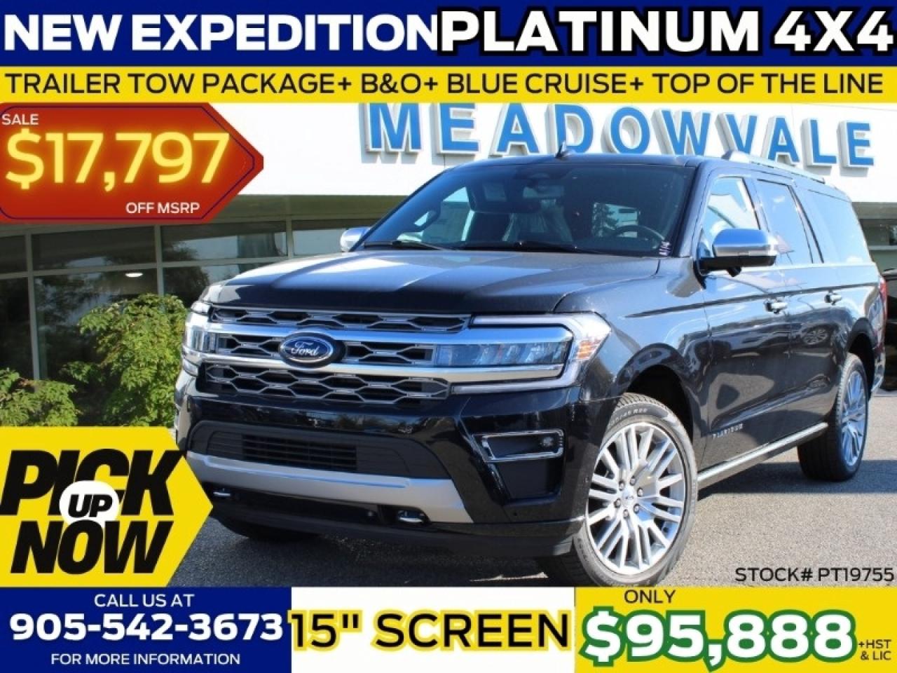 New 2024 Ford Expedition Platinum Max for sale in Mississauga, ON