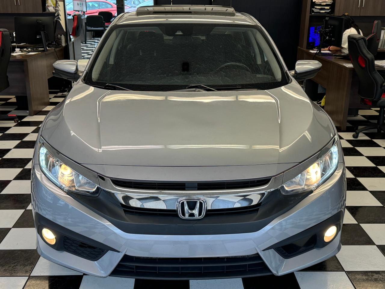 2016 Honda Civic EX-T+New Tires+Roof+Remote Start+CLEAN CARFAX - Photo #9