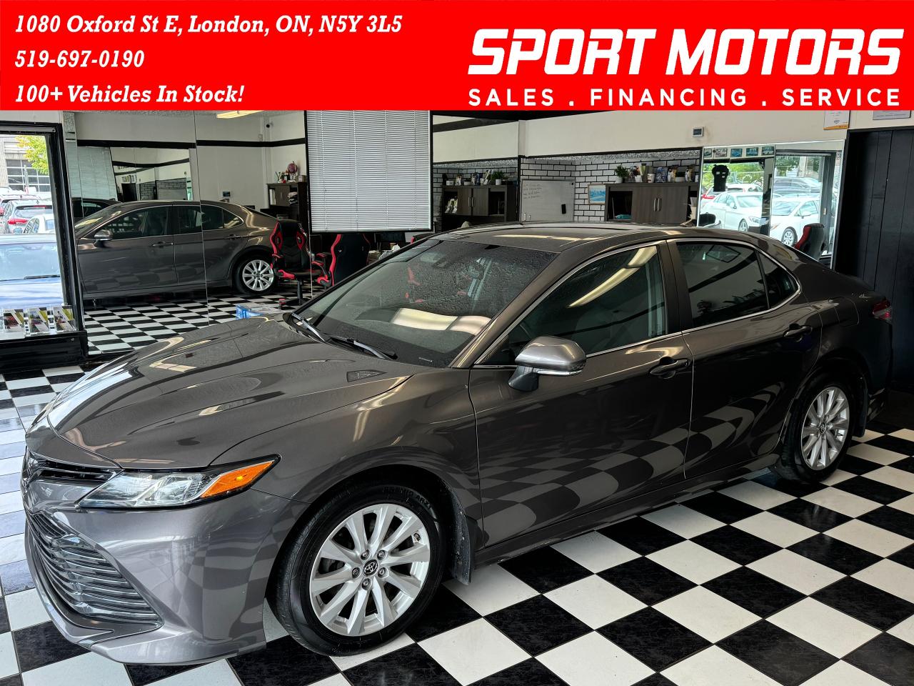 2019 Toyota Camry LE+Adaptive Cruise+Lane Keep Assist+CLEAN CARFAX