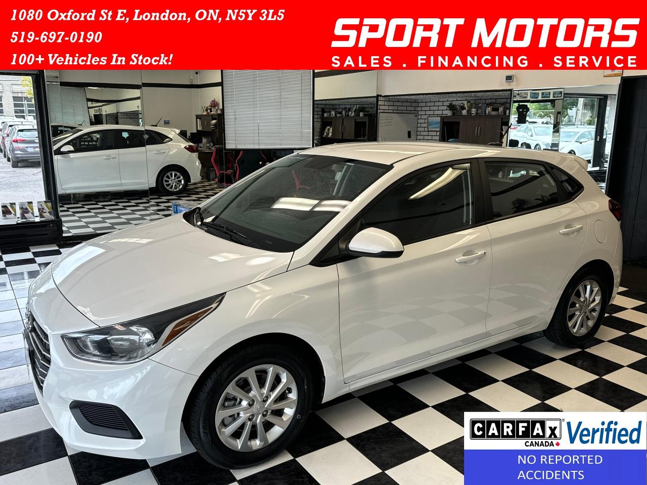 Used 2019 Hyundai Accent Preferred+ApplePlay+Camera+New Tires+CLEAN CARFAX for sale in London, ON