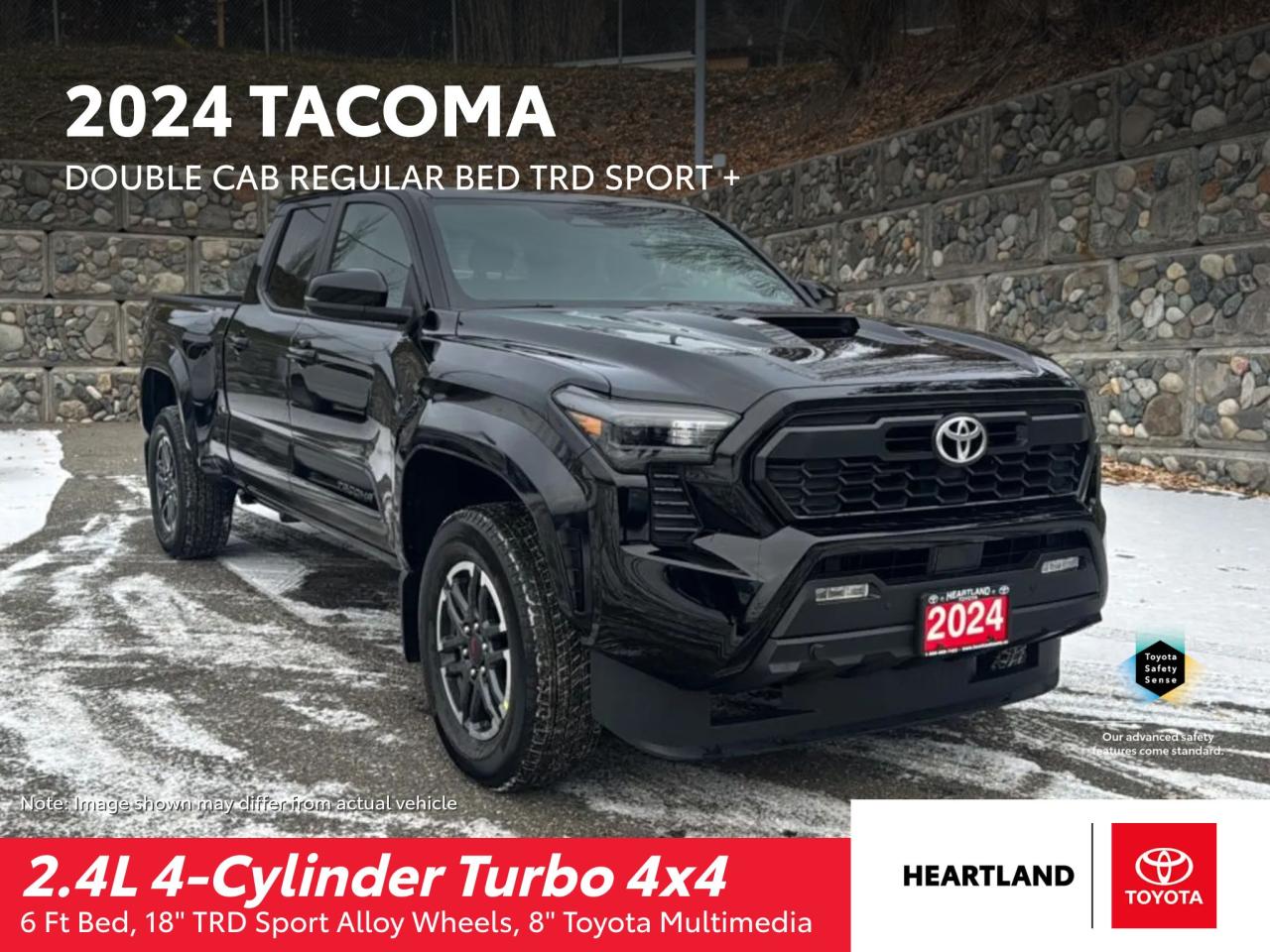 New 2024 Toyota Tacoma Double Cab AT TRD SPORT + for sale in Williams Lake, BC