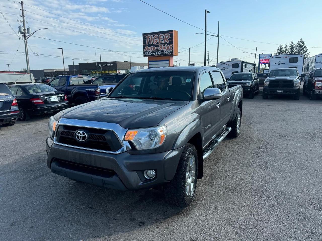 Used 2013 Toyota Tacoma LIMITED, 4X4, CREW CAB, LEATHER, CERTIFIED for sale in London, ON