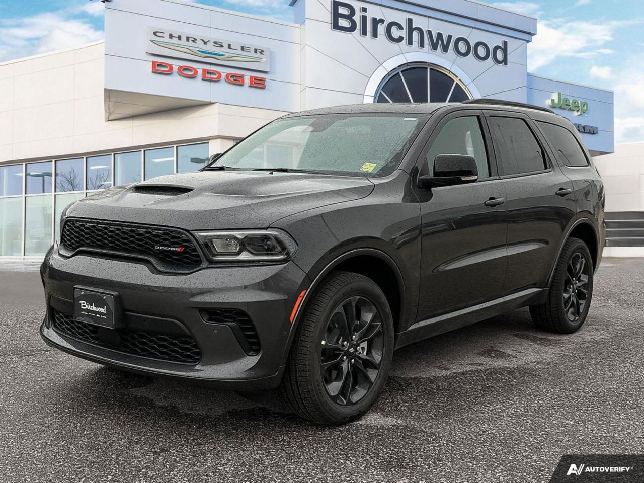 New 2025 Dodge Durango GT Plus Blacktop Package for sale in Winnipeg, MB