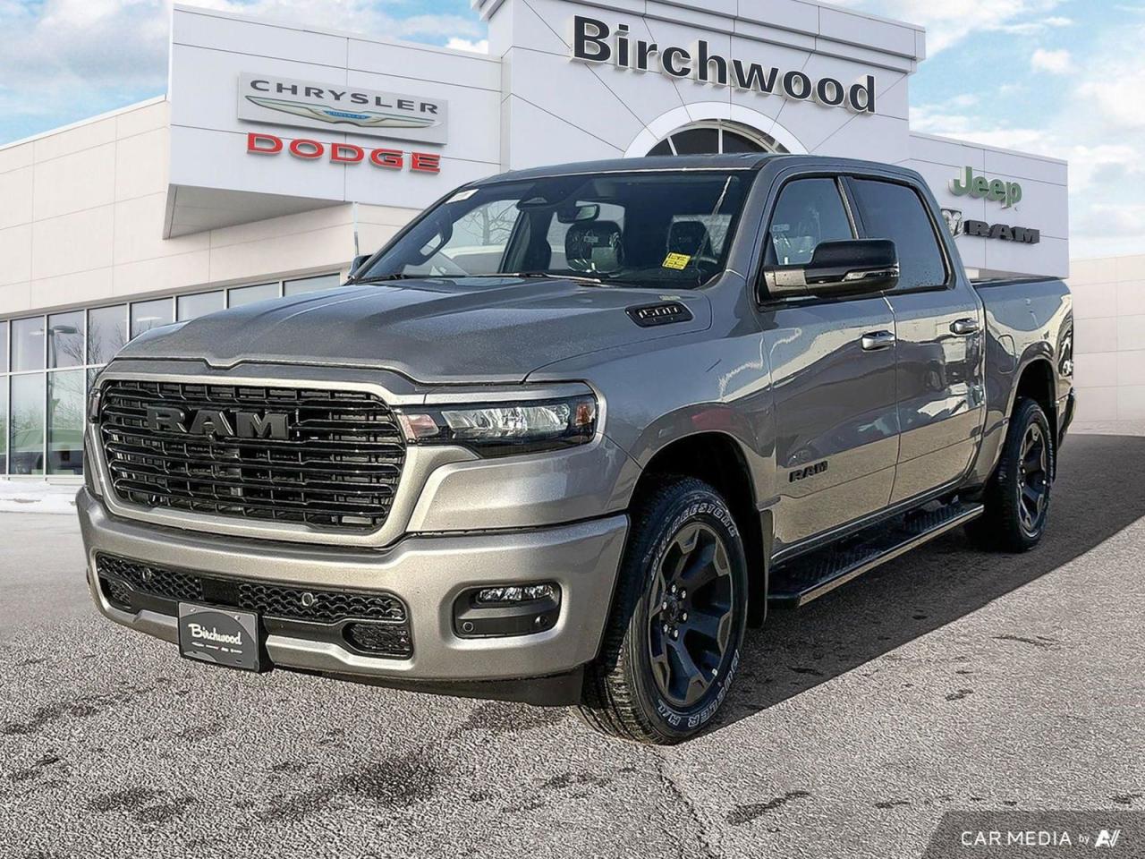 New 2025 RAM 1500 Sport Dual–Pane Panoramic Sunroof for sale in Winnipeg, MB