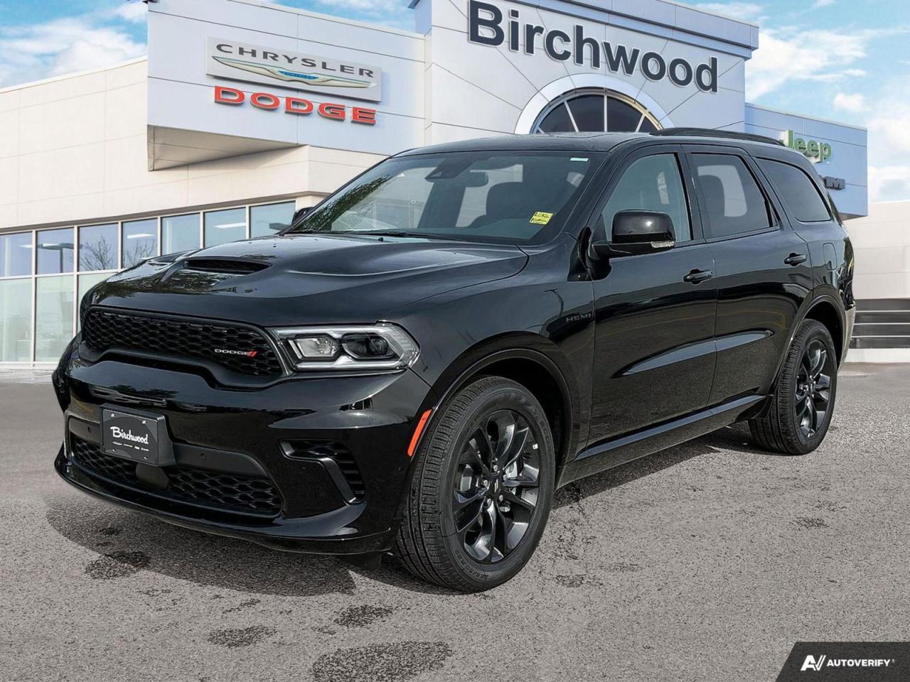 New 2025 Dodge Durango R/T Black roof rails for sale in Winnipeg, MB