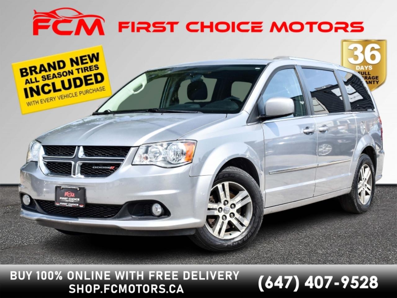 Used 2016 Dodge Grand Caravan CREW ~AUTOMATIC, FULLY CERTIFIED WITH WARRANTY!!!! for sale in North York, ON