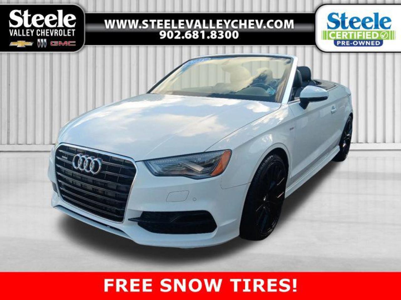 Used 2015 Audi A3 2.0T Technik for sale in Kentville, NS