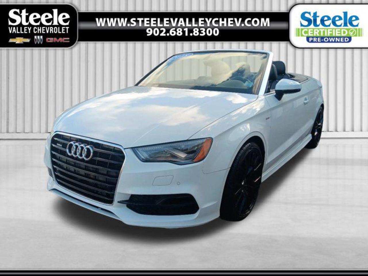 Used 2015 Audi A3 2.0T Technik for sale in Kentville, NS