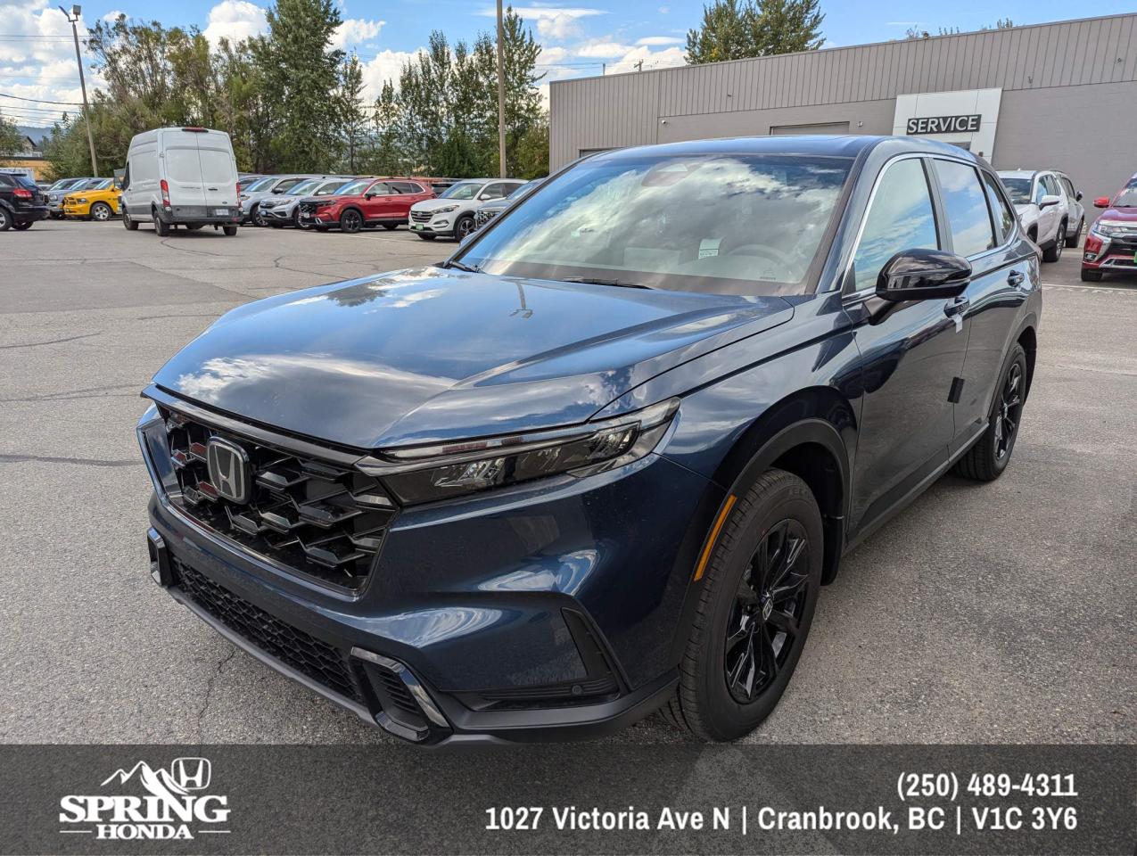 New 2025 Honda CR-V Hybrid EX-L PRICE INCLUDES: FREIGHT & PDI, XPEL - PAINT PROTECTION FILM, ALL SEASON MATS, BLOCK HEATER, PREMIUM PAINT for sale in Cranbrook, BC