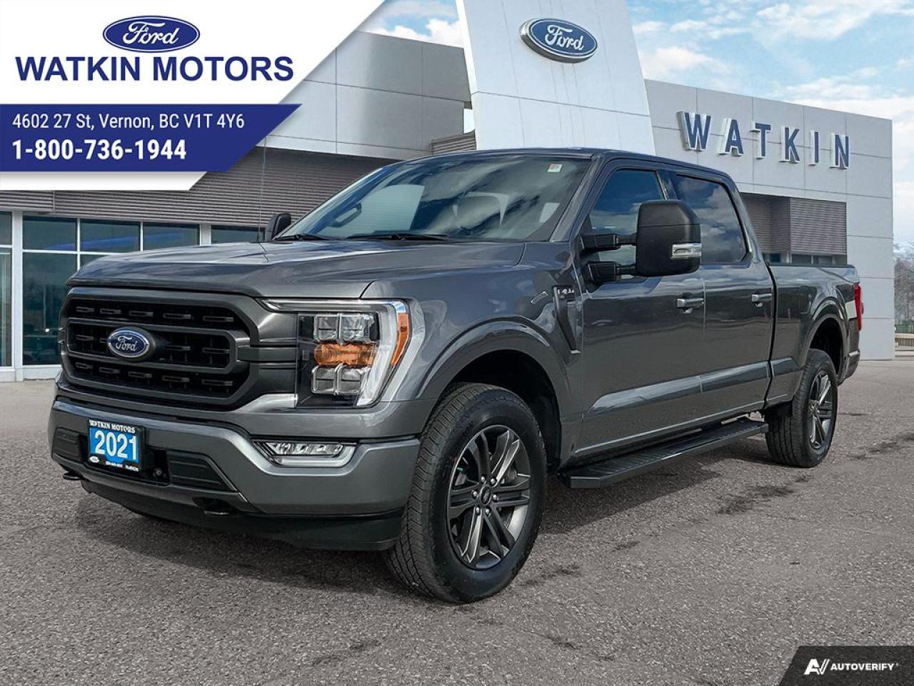 Used 2021 Ford F-150 SUPERCREW 4X4 XLT 302A 157