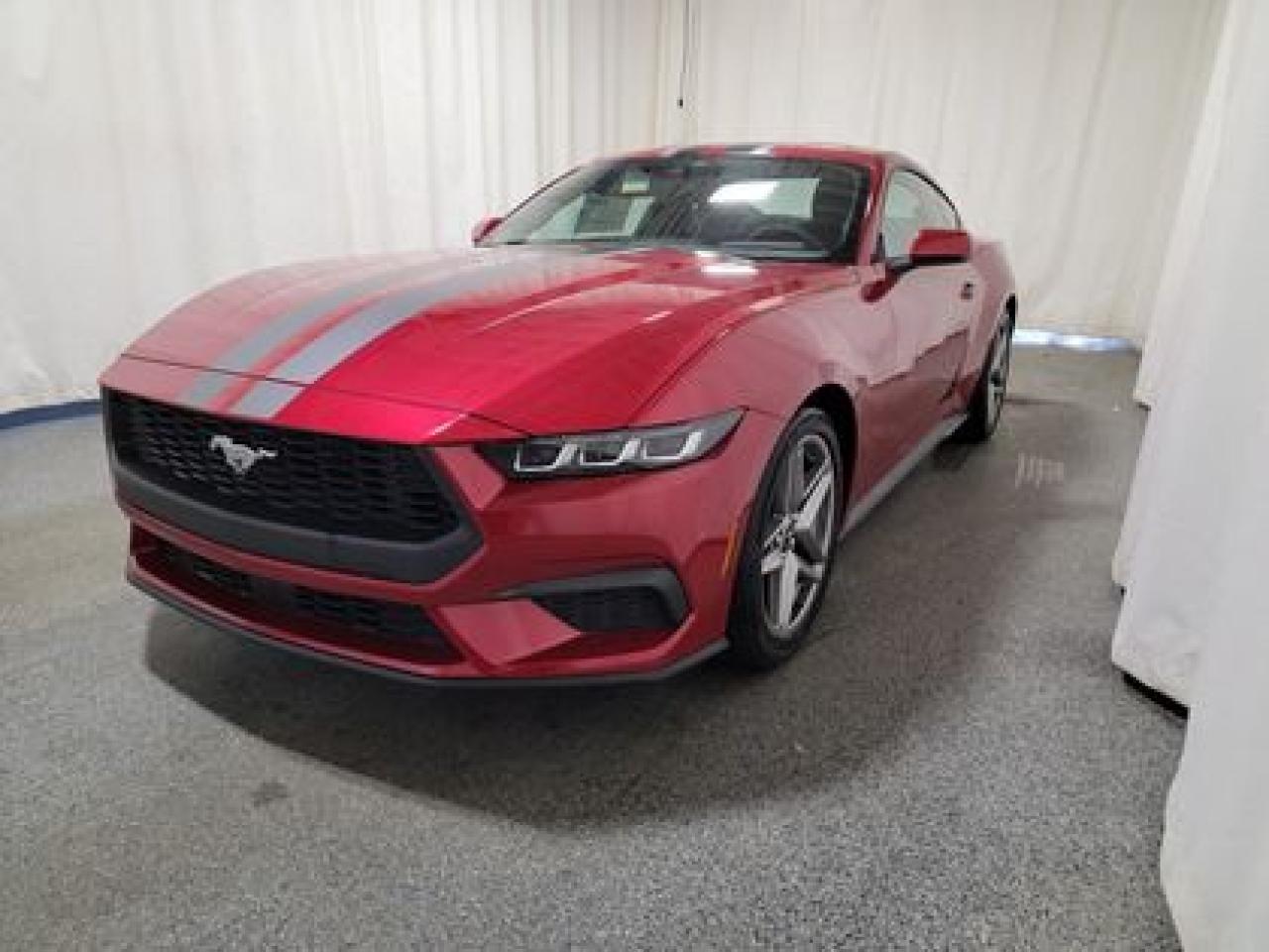 New 2024 Ford Mustang ECOBOOST W/ OVER-THE-TOP RACING STRIPE for sale in Regina, SK