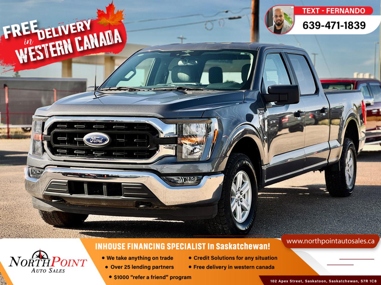 Used 2023 Ford F-150 XLT for sale in Saskatoon, SK