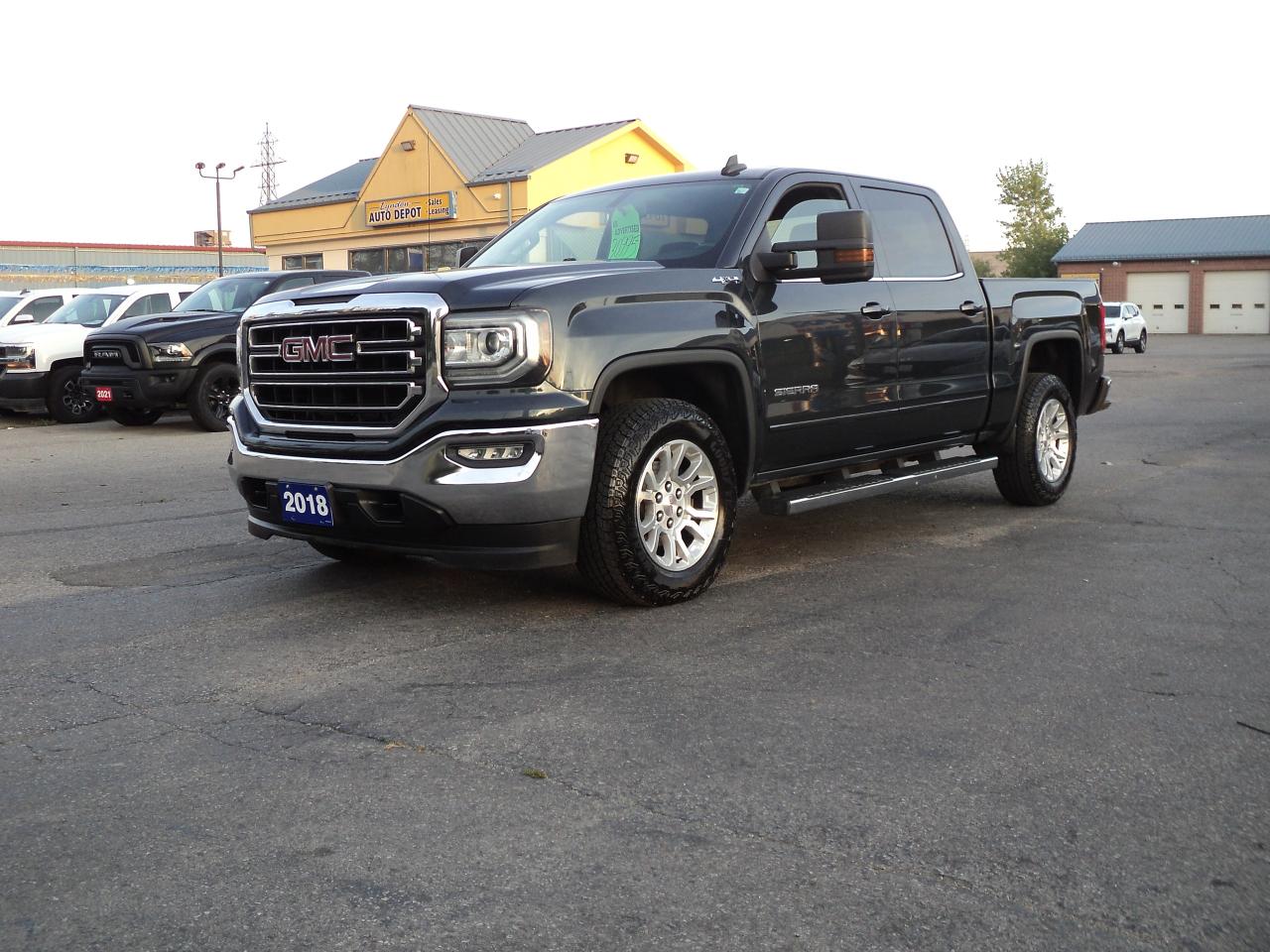 Used 2018 GMC Sierra 1500 SLE CrewCab 4x4 5.3L 5'9