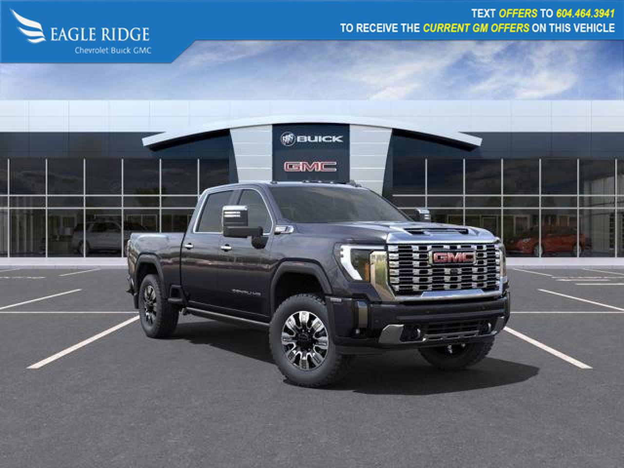 New 2025 GMC Sierra 3500 HD 4x4, Denali, Navigation, Automatic Emergency Break, HD surround vision, Head up display, for sale in Coquitlam, BC